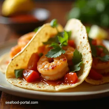 Speedy Shrimp Tacos Easy Shrimp Taco Recipe for Weeknights Recipe Card