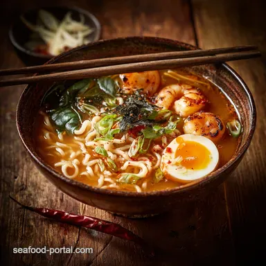 Quick Homemade Ramen: 20-Minute Miso Ginger Broth Recipe Card