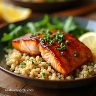 Speedy Teriyaki Salmon Supper An Easy Salmon Bowl Recipe Recipe Card