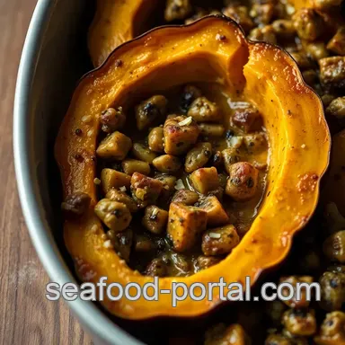Spiced Maple Acorn Squash Baked? My Cozy Secret! Recipe Card