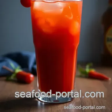 Easy Spicy Clamato Vodka Cocktail: A Zesty Refreshing Drink for Any Gathering Recipe Card