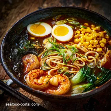 Spicy Miso Ramen: Intense Homemade Ramen Broth in Under 90 Minutes Recipe Card