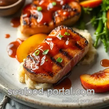 Ultimate Sear Tuna Steaks with Spicy Peach Glaze: A Delicious Adventure! Recipe Card