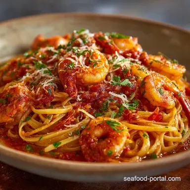 Shrimp Fra Diavolo Recipe: Fiery Restaurant-Quality Pasta Recipe Card