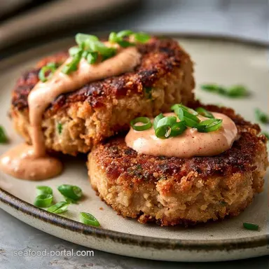 Spicy Tuna Cakes with Aioli in 25 Minutes Recipe Card