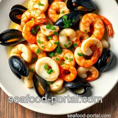 Easy & Juicy Steam Seafood Medley with Creamy Flavor: My Family Favorite Recipe Card