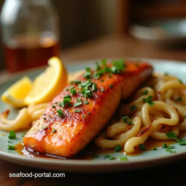 Easy Air Fryer Honey Garlic Salmon Recipe Ready in 25 Mins Recipe Card