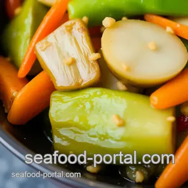 Stir-Fried Sea Cucumbers with Garlic Delight Recipe Card