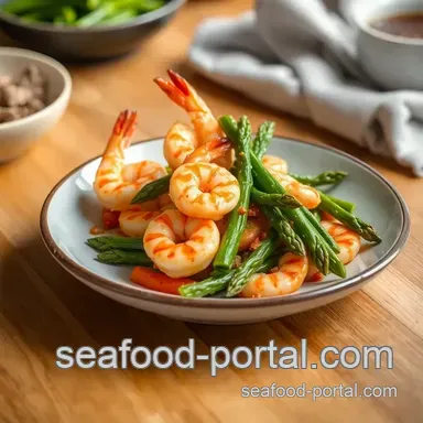 Easy & Flavorful Stir-Fried Shrimp with Asparagus Delight: A Family Favorite Recipe Recipe Card