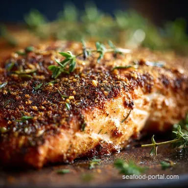 Salmon Seasoning: Sweet Smoky Dry Rub for Crispy Pan-Seared Fish