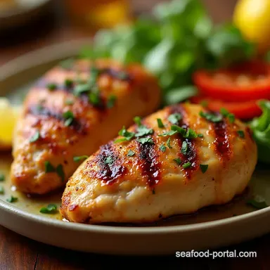 The Zesty Alfresco Best Grilled Chicken Marinade Recipe Recipe Card