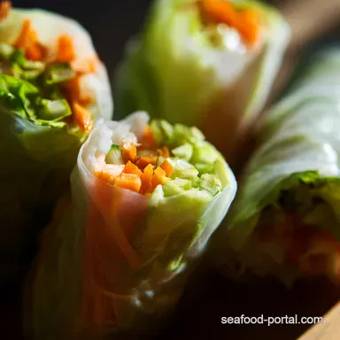 Sunshine Fresh Spring Rolls An Easy Fun Recipe Recipe Card