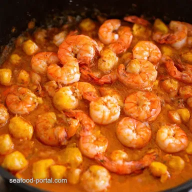 Small Batch Florida OJ Shrimp Sunshine State Shrimp Boil Recipe Card