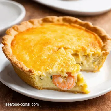 Florida Shrimp Pie A Creamy Savory Taste of Sunshine Recipe Card
