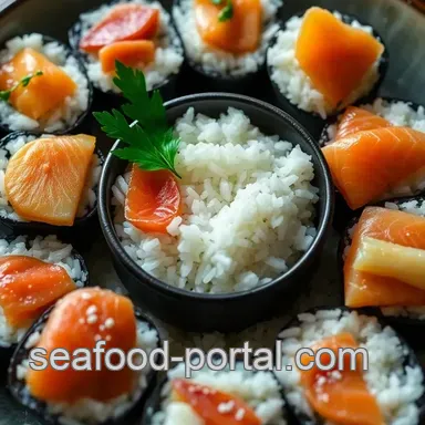 Delightful Sushi-Style Rice Bites: A Taste of Tokyo at Home Recipe Card