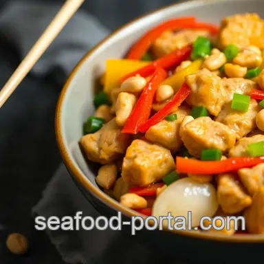 Sweet & Savory Chicken Stir-Fry with Peanuts: A 30-Minute Delight Recipe Card