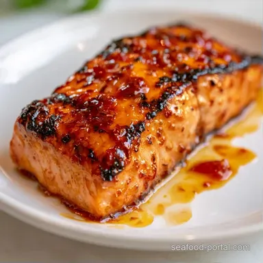 Sweet Chili Grilled Salmon in 20 Minutes Recipe Card