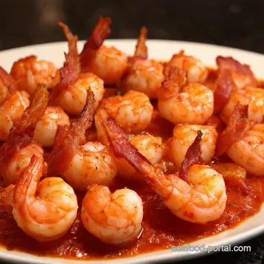Sweet Spicy BaconWrapped Shrimp The Ultimate Party Snack Recipe Card