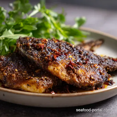 Sweet Spicy Catfish Recipes Blackened Perfection Recipe Card