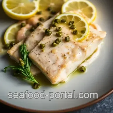 Discover What Does Swordfish Taste Like: Lemon-Caper Butter Recipe Recipe Card