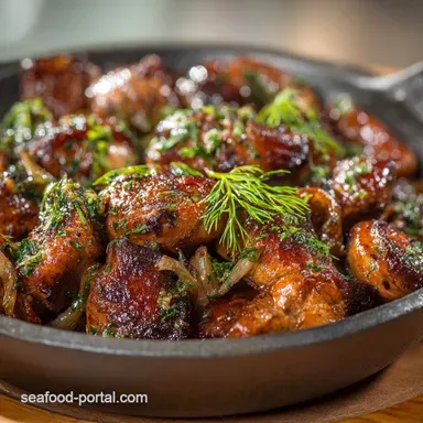 Oven Baked Turkey Gizzards The Secret to Perfectly Tender Texture Recipe Card