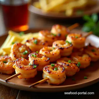 Texas Roadhouse Grilled Shrimp Skewers Bold Flavorful Recipe Card