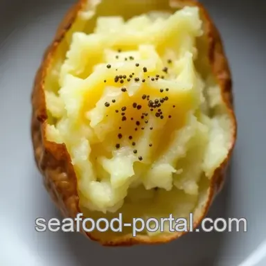 Easy Baked Potato Perfection: Crispy Skin & Fluffy Inside! Recipe Card