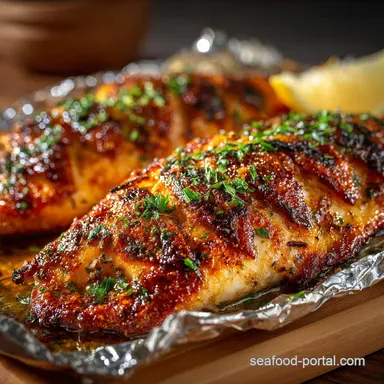 Juicy The Most Juicy Grilled Fish in Foil Never Dry Again
