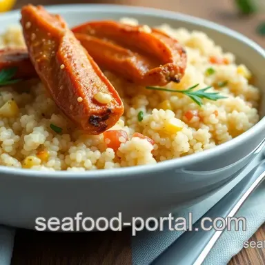 What to Serve with Crab Legs: A Flavorful Garlic Butter Quinoa Recipe