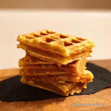 The Best Crispy Fluffy Waffles Das beste WaffelteigGrundrezept Recipe Card