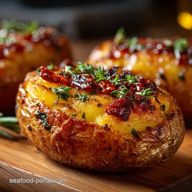 My Ultimate Perfect Baked Potato Recipe Crispy Skin Recipe Card