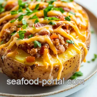 Ultimate Loaded baked spud recipe: Comfort Food Bliss! Recipe Card