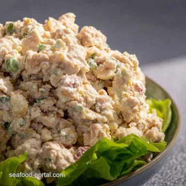 Best Tuna Salad Recipe Creamy Zesty Totally Addictive Recipe Card