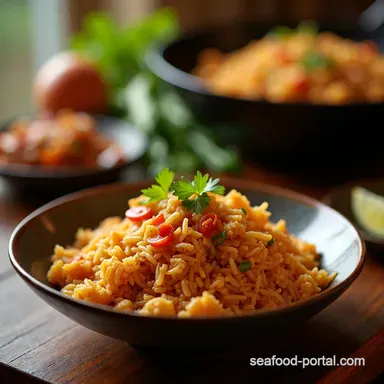 Speedy Weeknight Fried Rice Recipe Crispy Flavourful Recipe Card