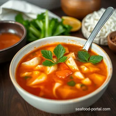 Tom Yum Soup A Taste of Thailand in Your Kitchen Recipe Card