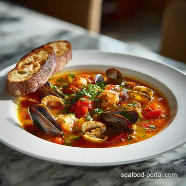 Fish Stew with Tomato and Garlic in 30 Minutes Recipe Card