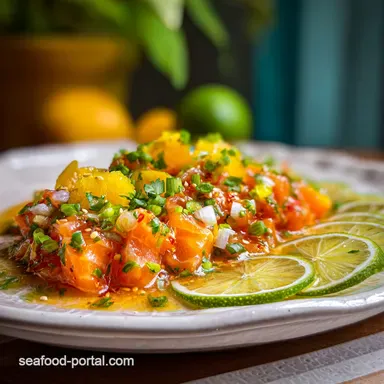 Traditional Lomi Lomi Salmon with Fresh Tomatoes in 24 Hours Recipe Card