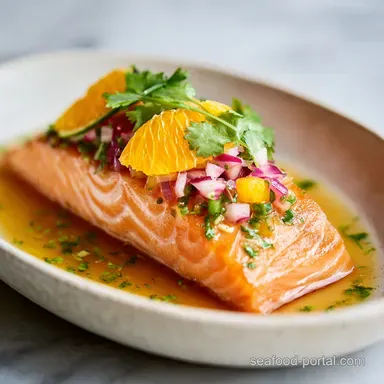 Traditional Lomi Lomi Salmon with Fresh Tomatoes in 24 Hours