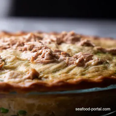 Tuna Melt Pie Recipe Retro Comfort Food at its Finest Recipe Card