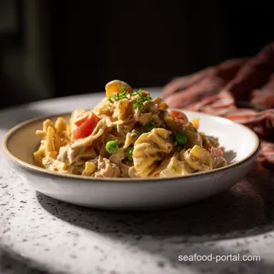 Tuna Casserole Recipes My Grandmas Classic Reimagined Recipe Card