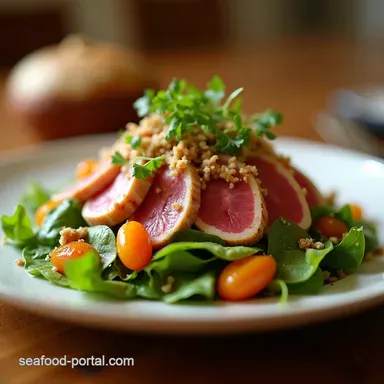 Tuna Power Up My High Protein Tuna Salad Secret Recipe Card