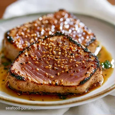 Tuna Tataki Bowl in 20 Minutes Recipe Card
