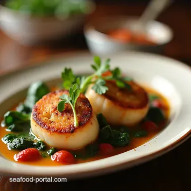 Foolproof Creamy Tuscan Scallops Restaurant Quality at Home Recipe Card