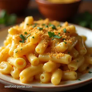 Properly Decadent Creamy Baked Macaroni and Cheese Recipe Card