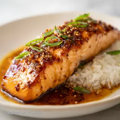 Brown Sugar Salmon Glaze Recipe: Sticky Sweet Baked Salmon Recipe Card