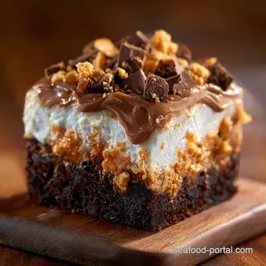Chocolate Butterfinger Poke Cake: Ultimate Fudgy Crunch Showstopper Recipe Card