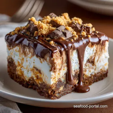 Chocolate Butterfinger Poke Cake: Ultimate Fudgy Crunch Showstopper