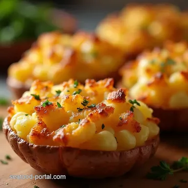 The Perfect Oven Baked Potatoes with Crispy Skin Recipe Card