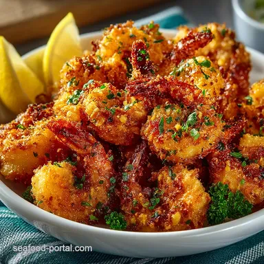 Crispy Popcorn Shrimp Recipe The Secret to Shattering Crunch Recipe Card