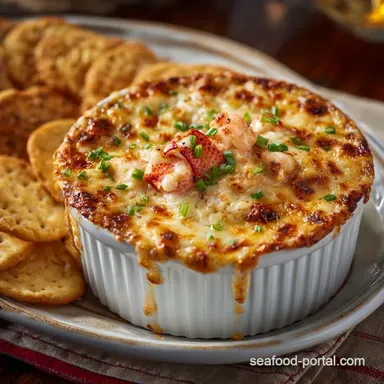 Hot Lobster Dip The Decadent Cheesy Appetizer Ready in 40 Min Recipe Card
